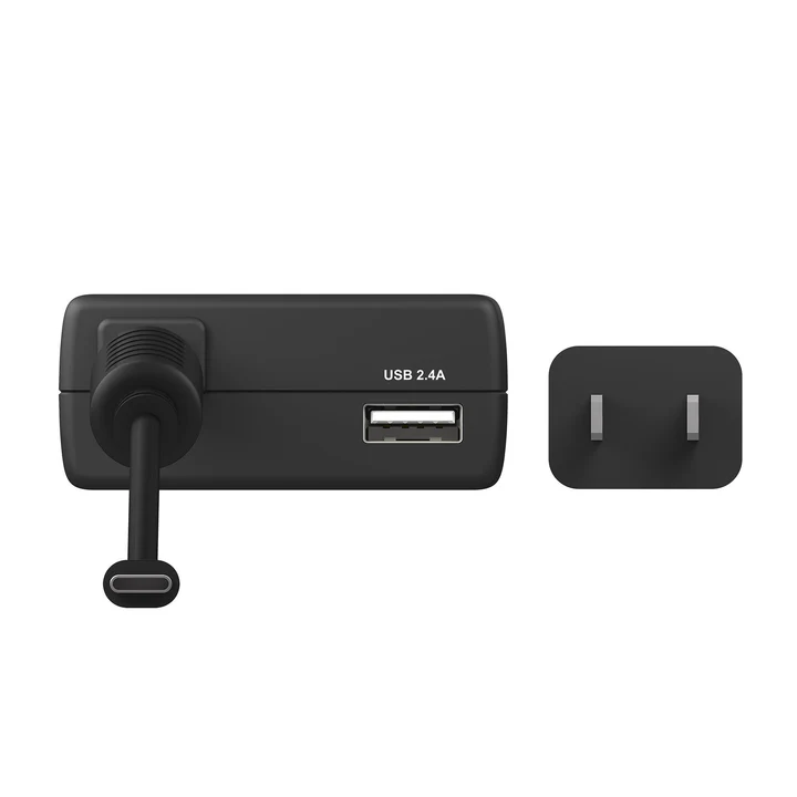 j5create JUP2290 100W PD USB-C Super Charger with USB-A Fast Charging Port – 87W USB-C + 12W USB-A Simultaneous Charging, Built-in Cable, Surge Protection 4 j5create JUP2290 100W PD USB-C Super Charger with USB-A Fast Charging Port – 87W USB-C + 12W USB-A Simultaneous Charging, Built-in Cable, Surge Protection - Image 4