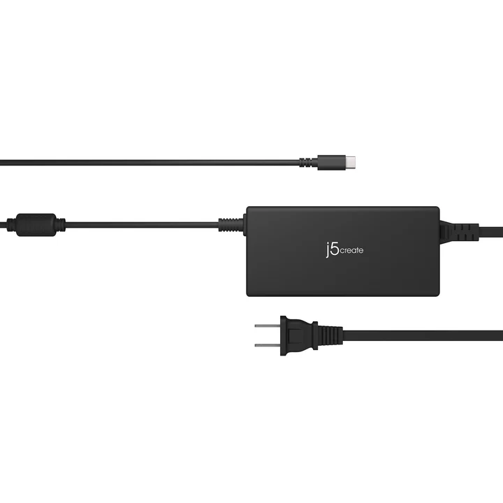 j5create JUP2290 100W PD USB-C Super Charger with USB-A Fast Charging Port – 87W USB-C + 12W USB-A Simultaneous Charging, Built-in Cable, Surge Protection 5 j5create JUP2290 100W PD USB-C Super Charger with USB-A Fast Charging Port – 87W USB-C + 12W USB-A Simultaneous Charging, Built-in Cable, Surge Protection - Image 5
