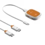 JVAW61 USB-C Wireless Display HDMI™ Extender – Front and Rear View