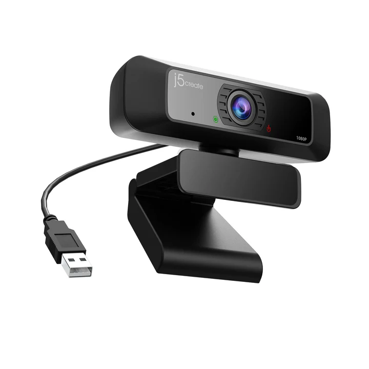 j5create JVCU100 Webcam with 360° Rotation, USB Full HD 1080p, Built-in Microphone, Low Light Enhancement, Plug & Play for Windows, macOS, Chrome OS 5 j5create JVCU100 Webcam with 360° Rotation, USB Full HD 1080p, Built-in Microphone, Low Light Enhancement, Plug & Play for Windows, macOS, Chrome OS - Image 5