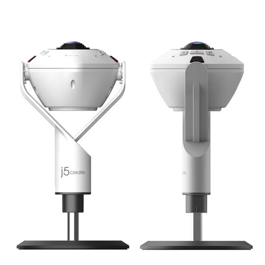 j5create JVU368 360° AI-Powered Webcam with Built-in Speakerphone – 5MP Sony Sensor, Auto-Framing, 6 Display Modes, Echo Cancellation, Remote Control, USB-C & USB-A Plug & Play 8 j5create JVU368 360° AI-Powered Webcam with Built-in Speakerphone – 5MP Sony Sensor, Auto-Framing, 6 Display Modes, Echo Cancellation, Remote Control, USB-C & USB-A Plug & Play - Image 8