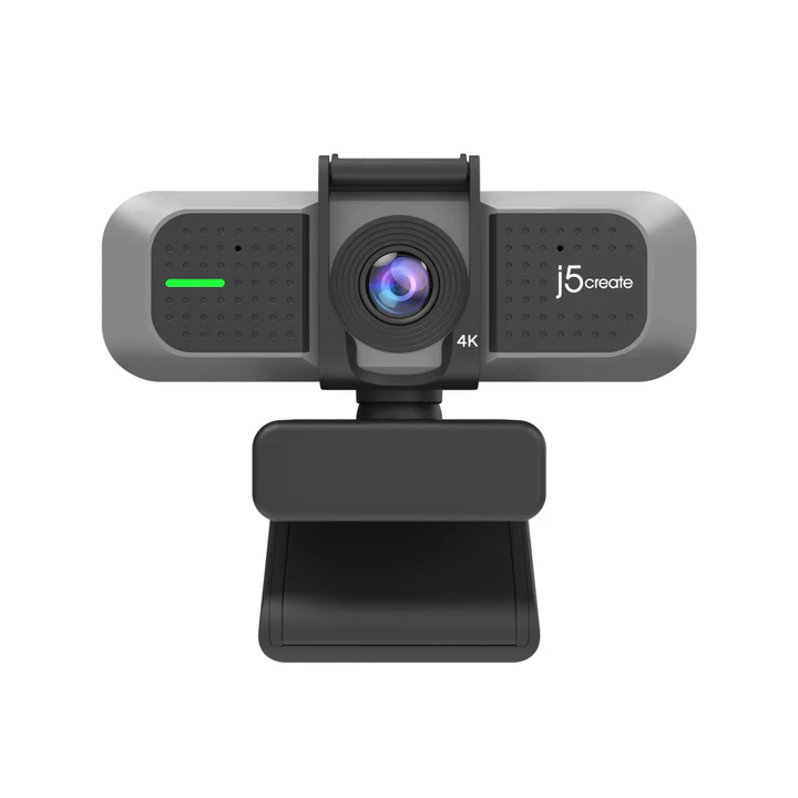 j5create JVU430 USB 4K Ultra HD Webcam with Dual Microphones, 8MP Sensor, 360° Swivel, Privacy Cover, Plug & Play, Compatible with Windows, macOS, ChromeOS, Linux 6 j5create JVU430 USB 4K Ultra HD Webcam with Dual Microphones, 8MP Sensor, 360° Swivel, Privacy Cover, Plug & Play, Compatible with Windows, macOS, ChromeOS, Linux - Image 6