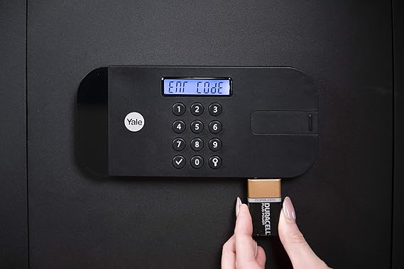 Yale 54L Digital Safe Locker |YSEB/520/EB1| 54L Digital Safe Locker – Black 3 Yale 54L Digital Safe Locker |YSEB/520/EB1| 54L Digital Safe Locker – Black - Image 3