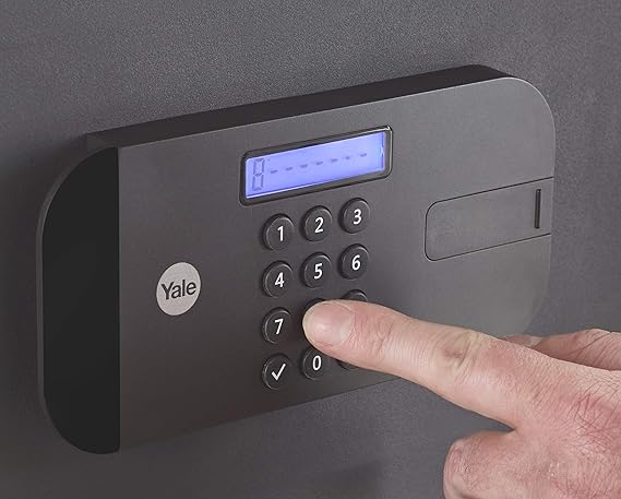 Yale 54L Digital Safe Locker |YSEB/520/EB1| 54L Digital Safe Locker – Black 5 Yale 54L Digital Safe Locker |YSEB/520/EB1| 54L Digital Safe Locker – Black - Image 5