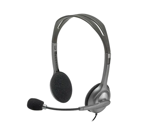 Logitech H110 Stereo Headset – Clear Audio for Daily Calls Video