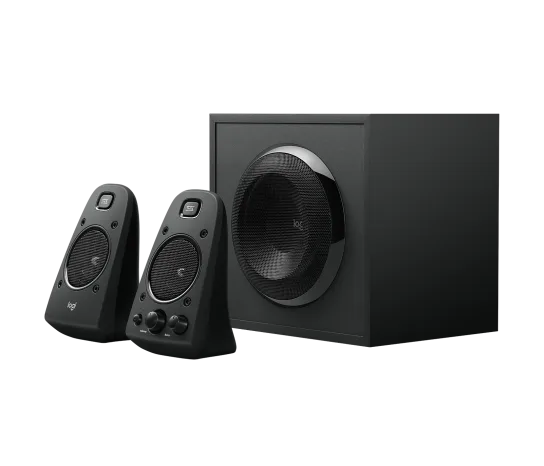 Logitech Z623 Speaker System with Subwoofer | THX Certified | 400W Peak / 200W RMS | Deep Bass & Multiple Inputs | Desktop Speakers for Music, Movies & Gaming 4 Logitech Z623 Speaker System with Subwoofer | THX Certified | 400W Peak / 200W RMS | Deep Bass & Multiple Inputs | Desktop Speakers for Music, Movies & Gaming - Image 4