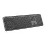Logitech K950 Signature Slim Wireless Keyboard with Bluetooth and quiet typing