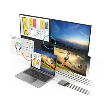 J5Create JCA366 USB-C to 4-Port HDMI Multi-Monitor Adapter – Perfect for Expanding Workspace on Laptops & Macs 9 J5Create JCA366 USB-C to 4-Port HDMI Multi-Monitor Adapter – Perfect for Expanding Workspace on Laptops & Macs - Image 9
