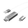 J5Create USB-C to 4K HDMI Cable with USB Type-A Pass-Through Charging