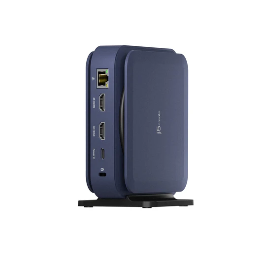 J5Create Powerful Dual 4K HDMI Dock with 140W PD 3.1 – Ultra-Fast USB 10Gbps, Gigabit LAN, SD Card Reader – JCD3196 2 J5Create Powerful Dual 4K HDMI Dock with 140W PD 3.1 – Ultra-Fast USB 10Gbps, Gigabit LAN, SD Card Reader – JCD3196 - Image 2
