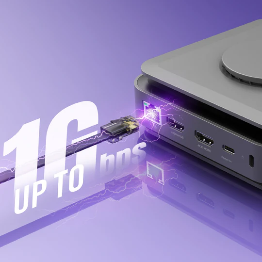 J5Create Ultimate JCD3199 USB-C Dual 4K HDMI Docking Station with 140W PD, 15W Wireless Charger, Gigabit Ethernet, USB 10Gbps Ports – Ideal for MacBook & Windows Laptops 6 J5Create Ultimate JCD3199 USB-C Dual 4K HDMI Docking Station with 140W PD, 15W Wireless Charger, Gigabit Ethernet, USB 10Gbps Ports – Ideal for MacBook & Windows Laptops - Image 6
