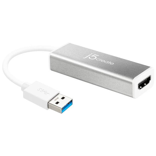 J5Create Powerful USB 3.0 to HDMI Slim Display Adapter – Instantly Expand Your Visual Workspace in Full HD