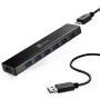 7-Port USB 3.0 Hub with Fast Charging and Surge Protection