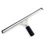 Stainless steel glass squeegee for streak-free cleaning