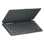 Logitech Keys-to-Go 2 Ultra Slim Portable Bluetooth Keyboard with Built-in Cover – Graphite