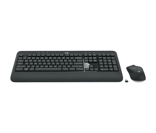 Logitech MK540 Advanced – Precision Wireless Keyboard & Mouse Combo with Palm Rest, Contoured Comfort Mouse, and Long Battery Life (Carbon) 3 Logitech MK540 Advanced – Precision Wireless Keyboard & Mouse Combo with Palm Rest, Contoured Comfort Mouse, and Long Battery Life (Carbon) - Image 3