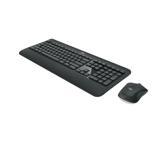 Logitech MK540 Advanced – Precision Wireless Keyboard & Mouse Combo with Palm Rest, Contoured Comfort Mouse, and Long Battery Life (Carbon) 4 Logitech MK540 Advanced – Precision Wireless Keyboard & Mouse Combo with Palm Rest, Contoured Comfort Mouse, and Long Battery Life (Carbon) - Image 4