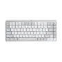 Logitech MX Mechanical Mini for Mac - Low-profile Bluetooth Keyboard with Tactile Quiet Keys