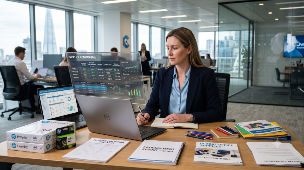 Vendor Evaluation Checklist: How to Choose the Right Supplier for Your Business 1 procurement management, procurement vendor evaluation, supplier performance, supplier scorecard, vendor selection process
