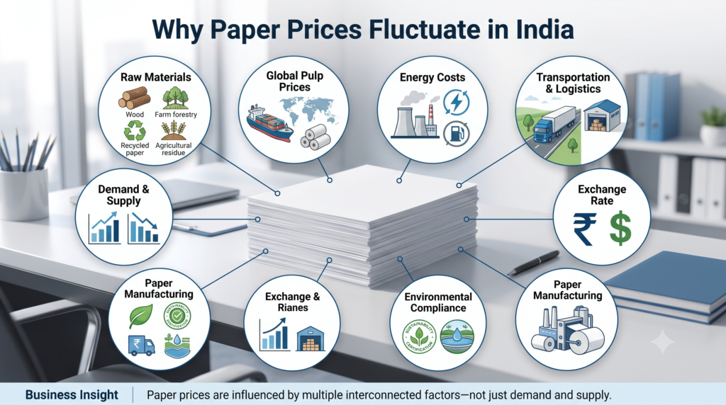 Why Paper Prices Fluctuate in India: A Complete Guide for Businesses 1