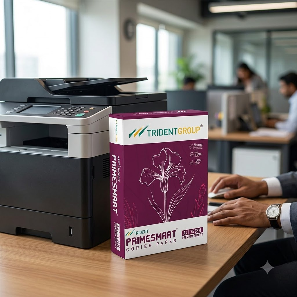 Trident PrimeSmart A4 Paper 75 GSM | Sustainable Copier Paper - Pack of 20 Reams (500 Sheet each) 3 Trident PrimeSmart A4 Paper 75 GSM | Sustainable Copier Paper - Pack of 20 Reams (500 Sheet each) - Image 3